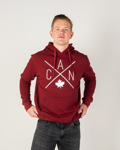 CAN Hoodie - Bordeaux - Local Laundry