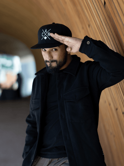 CAN Snapback - Black  🇨🇦 - Local Laundry