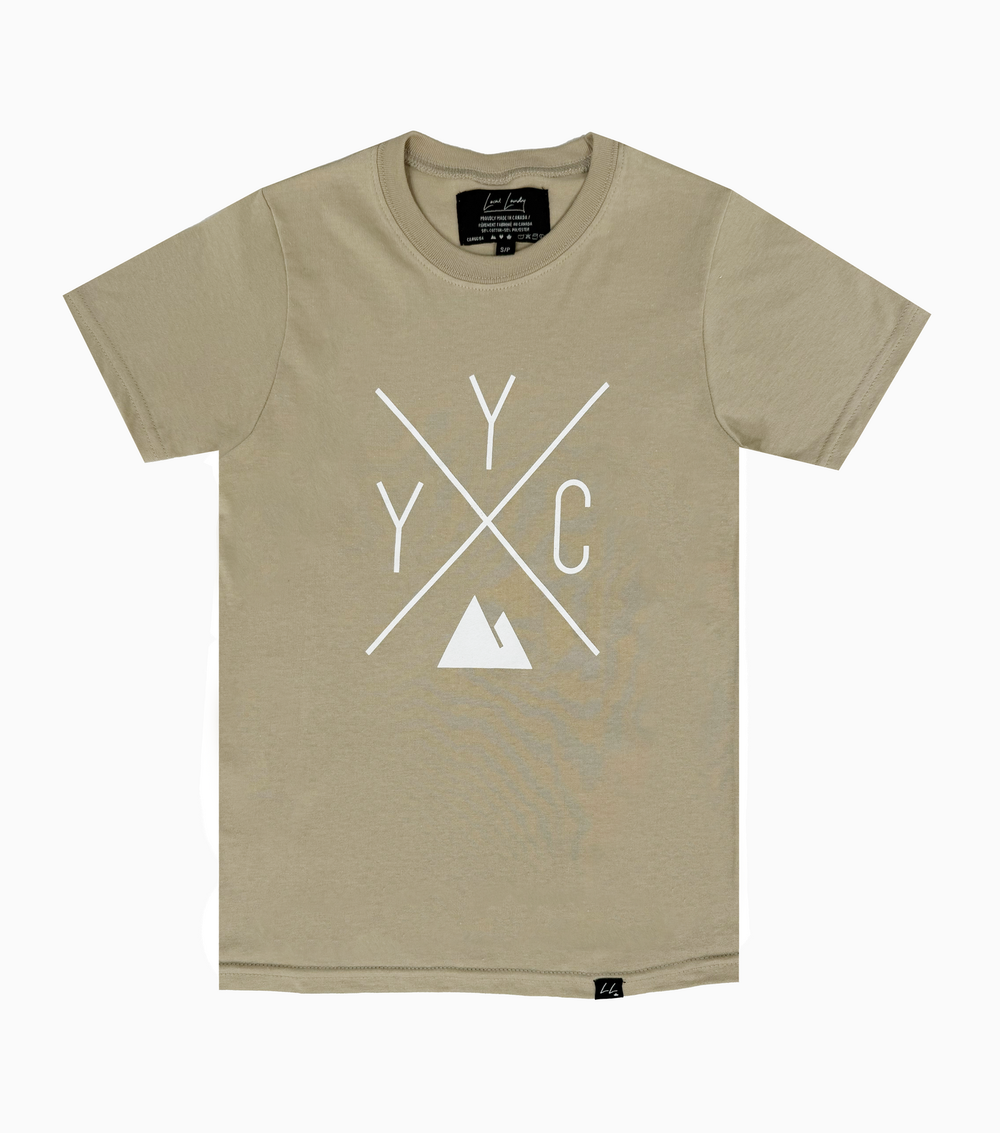 Youth YYC T-Shirt - Latte 🇨🇦 - Local Laundry